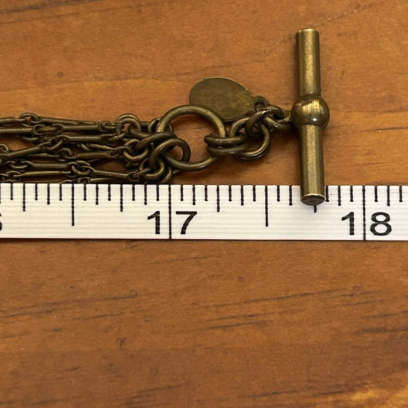 Elegant Sorrelli Multi-Strand Bronze Necklace - Picture 4 of 5